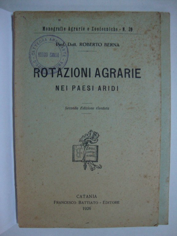 Rotazioni agrarie (nei paesi aridi)