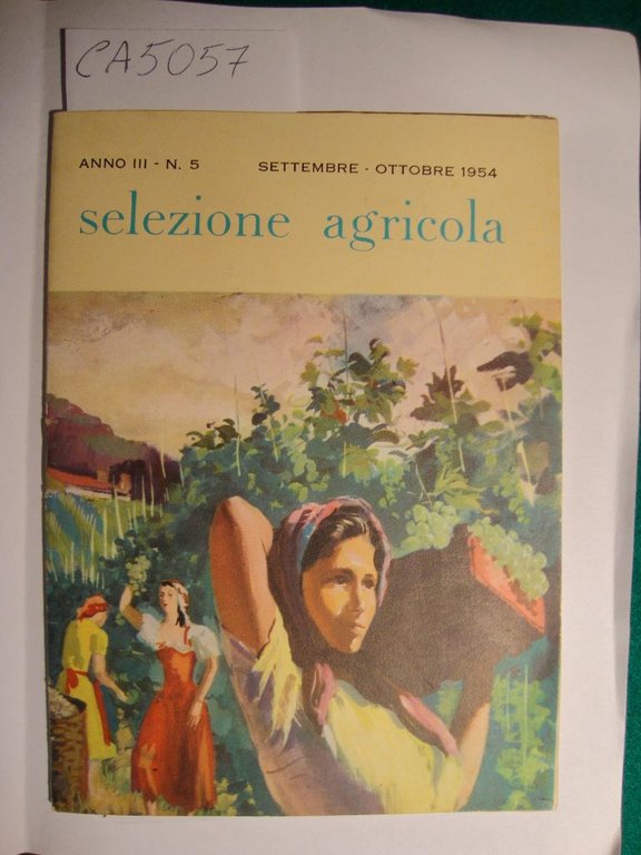 Selezione agricola - Anno III - n. 5 - Settembre …