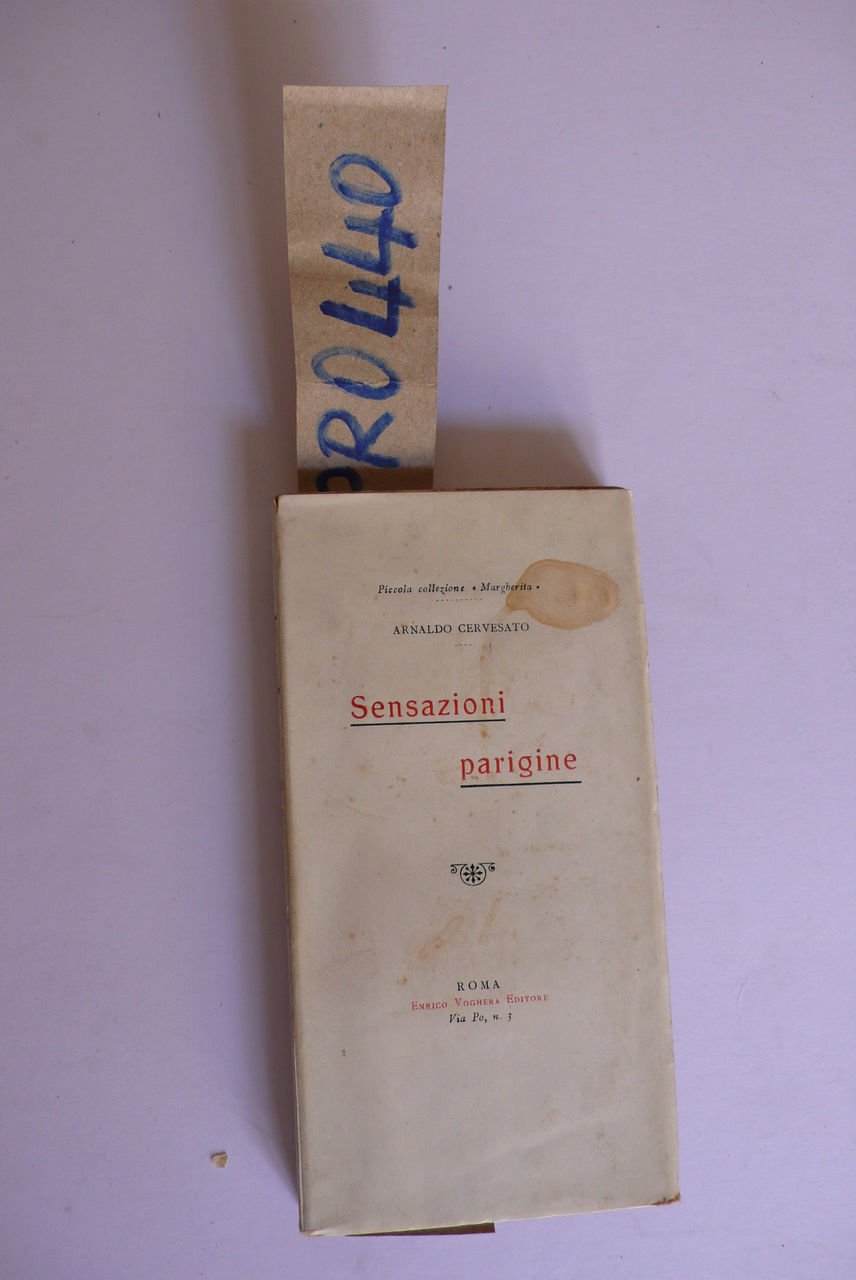 Sensazioni parigine | Immagine principale