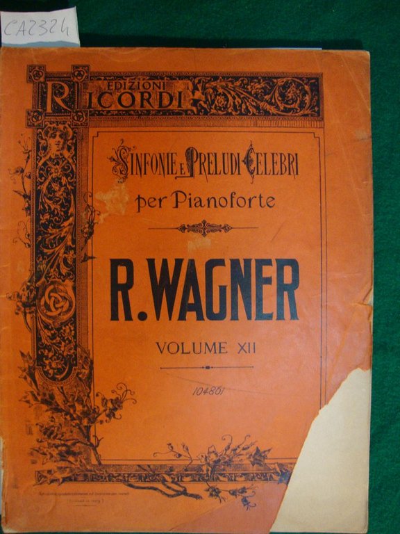 Sinfonie e Preludi Celebri per pianoforte - Volume XII