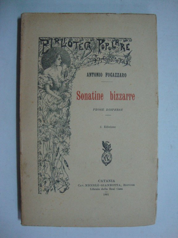 Sonatine bizzarre (Prose disperse)