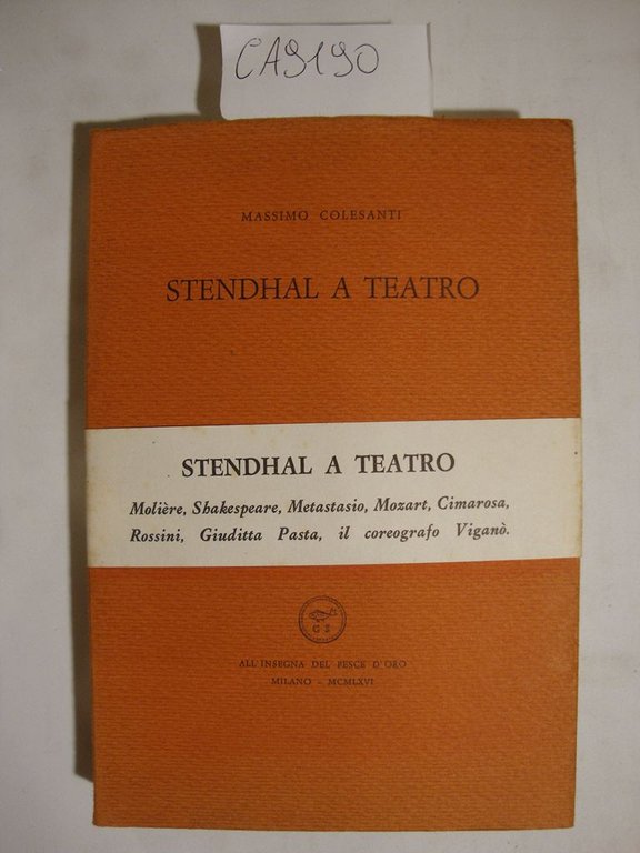 Stendhal a teatro