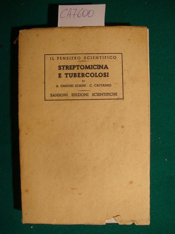 Streptomicina e tubercolosi - Aspetti biologici e clinici