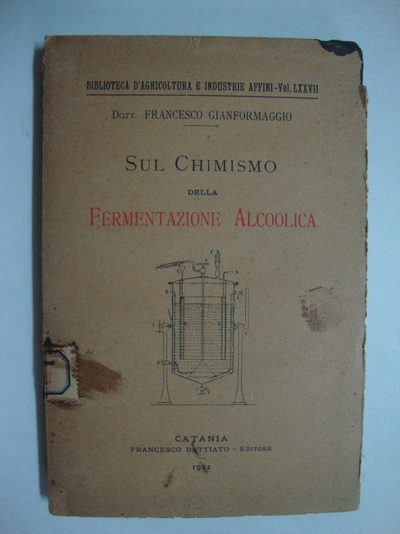 Sul chimismo della fermentazione alcoolica