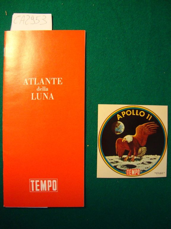 Tempo - Atlante della Luna - Adesivo missione Apollo 11 …