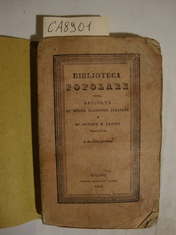 Tragedie del Cavaliere Vincenzo Monti | Immagine Gallery 2