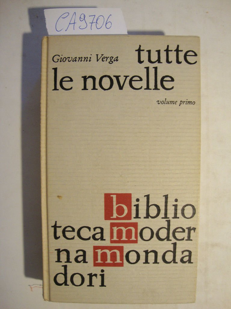 Tutte le novelle (volume primo)