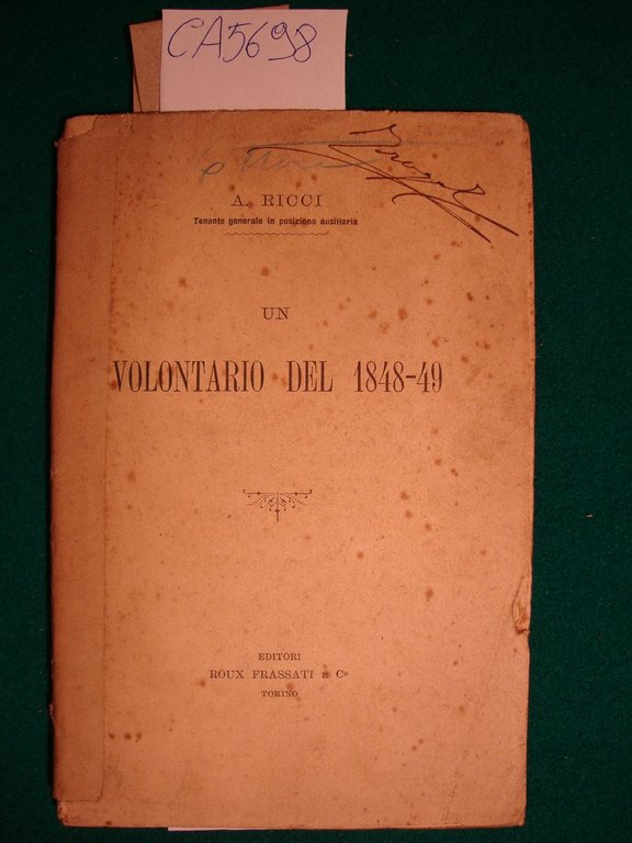 Un volontario del 1848-49