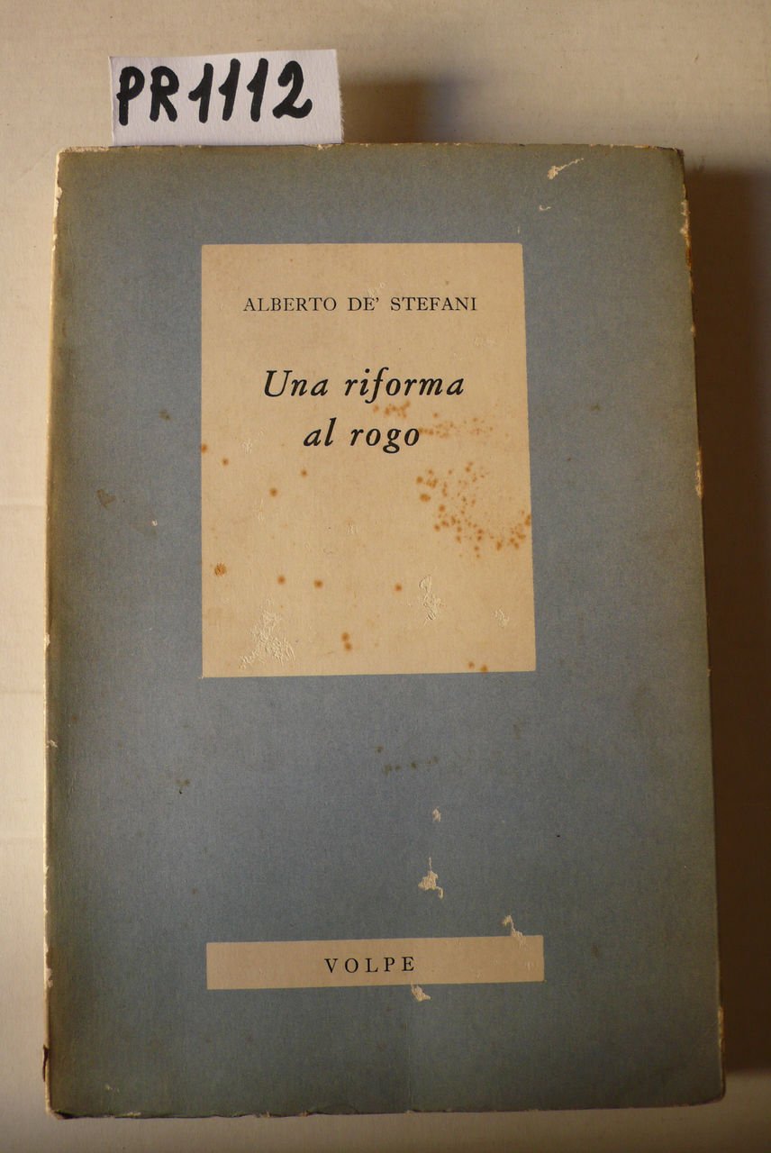 Una riforma al rogo | Immagine principale