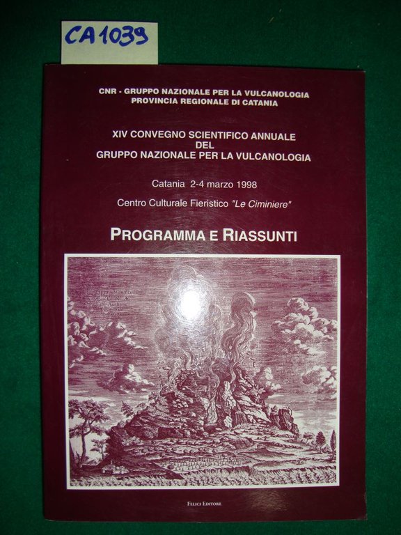 XIV Convegno Scientifico Annuale del Gruppo Nazionale per la Vulcanologia … | Immagine Gallery 2