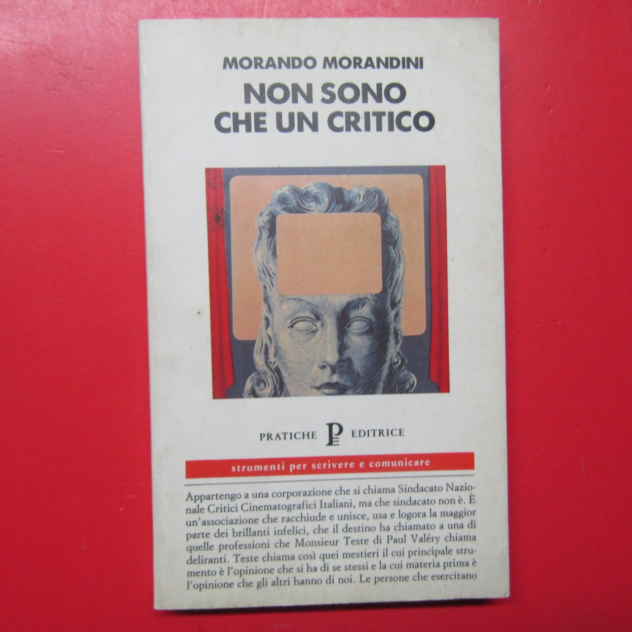 Non sono che un critico