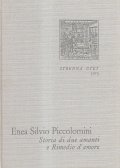 ENEA SILVIO PICCOLOMINI STORIA DI DUE AMANTI E RIMEDIO D'AMORE- …