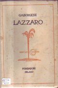 LAZZARO- UN PROLOGO E TRE ATTI