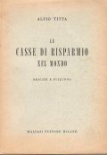 LE CASSE DI RISPARMIO NEL MONDO- ORIGINI E SVILUPPO