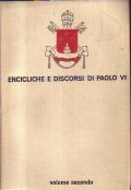 ENCICLICHE E DISCORSI DI PAOLO VI GENNAIO - 1964 - …