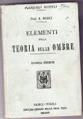 ELEMENTI DELLA TEORIA DELLE OMBRE- SECONDA EDIZIONE