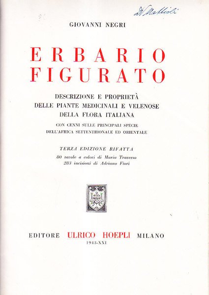 ERBARIO FIGURATO