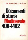 DOCUMENTI DI STORIA MEDIOEVALE 400 - 1492 | Immagine principale