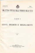 BOLLETTINO UFFICIALE DELLE FERROVIE DELLO STATO- ANNO XII