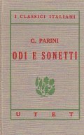 ODI E SONETTI- INTRODUZIONE E NOTE DI ETTORE ALLODI