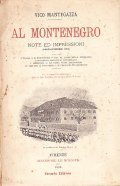 AL MONTENEGRO - NOTE E IMPRESSIONI (AGOSTO - SETTEMBRE 1896)