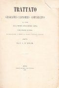 TRATTATO GEOGRAFICO ECONOMICO COMPARATIVO PER SERVIRE ALLA STORIA DELL'ANTICA ADRIA …