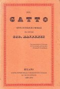 SUL GATTO- CENNI FISIOLOGICO-MORALI