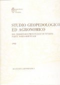 STUDIO GEOPEDOLOGICO ED AGRONOMICO DEL TERRITORIO PROVINCIALE DI VENEZIA PARTE …