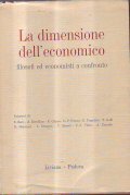 LA DIMENSIONE DELL' ECONOMICO- filosofi ed economisti a confronto