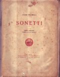 SONETTI- NUOVA RISTAMPA RIVEDUTA E CORRETTA DALL'AUTORE