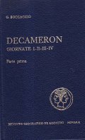 DECAMERON - 2 VOLUMI- PARTE PRIMA GIORNATE I-II-III-IV E PARTE SECONDA GIORNATE V-VI-VII-VIII-IX-X