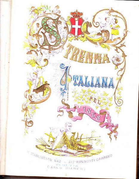 STRENNA ITALIANA PEL 1868- ANNO XXXIV