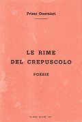 LE RIME DEL CREPUSCOLO- POESIE