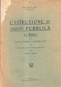 L'ISTRUZIONE PUBBLICA IN ADRIA- CON CENNI STORICI COMPARATIVI SULLE CONDIZIONI …
