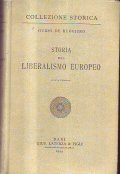 STORIA DEL LIBERALISMO EUROPEO