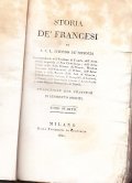 STORIA DE' FRANCESI DI J. C. L. SISMONDO DE' SISMONDI … | Immagine principale