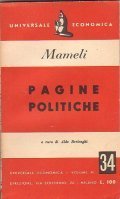 PAGINE POLITICHE - VOLUME N° 34