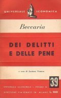 DEI DELITTI E DELLE PENE- A CURA DI LUCIANO VENTURA