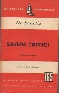 SAGGI CRITICI (2 VOLUMI)- SERIE STORIA E FILOSOFIA - VOLUME …