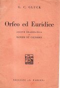 ORFEO ED EURIDICE AZIONE DRAMMATICA