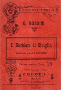 IL BARBIERE DI SIVIGLIA MELODRAMMA BUFFO IN DUE ATTI