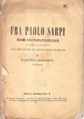 FRA PAOLO SARPI TEOLOGO CONSULTATORE DELLA VENETA REPUBBLICA OVVERO LA …