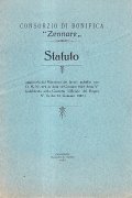 STATUTO CONSORZIO DI BONIFICA ZENNARE