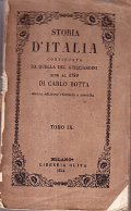 STORIA D'ITALIA CONTINUATA DA QUELLA DEL GUICCIARDINI SINO AL 1789 …