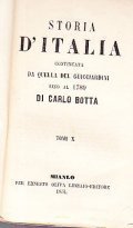 STORIA D'ITALIA CONTINUATA DA QUELLA DEL GUICCIARDINI SINO AL 1789 …