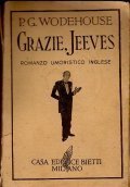 GRAZIE, JEEVES- ROMANZO UMORISTICO INGLESE