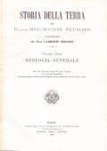 STORIA DELLA TERRA - VOLUME 1° GEOLOGIA GENERALE - VOLUME … | Immagine principale
