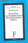 EUGEN FINK E LE INTERPRETAZIONI FENOMELOGIE NDI KANT