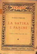 LA SATIRA E PARINI COMMEDIA STORICA IN QUATTRO ATTI