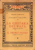 LA CHITARRA DEL PAPA' COMMEDIA IN DUE ATTI- IL PRIMO …